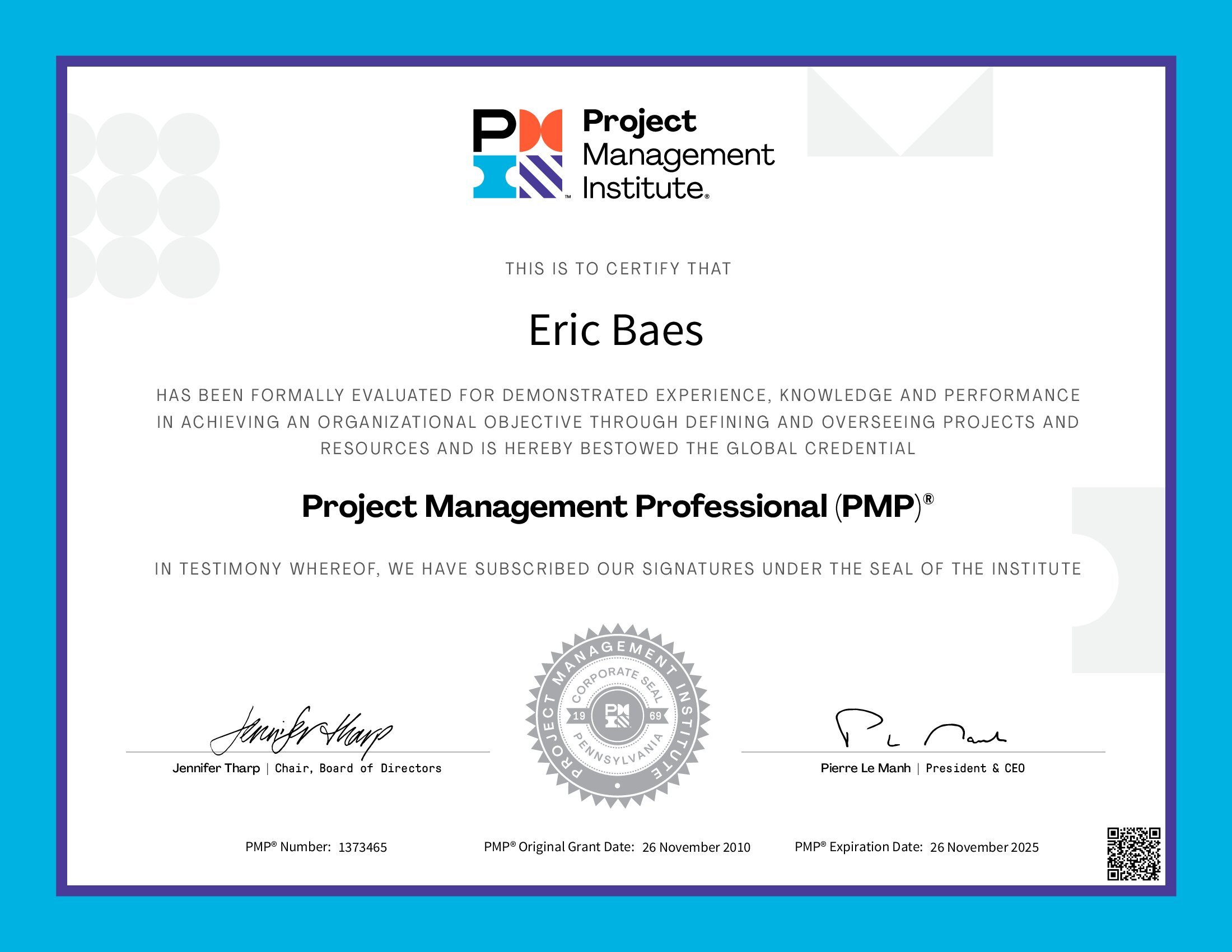 2010 - PMI - PMP - Project Management Professional